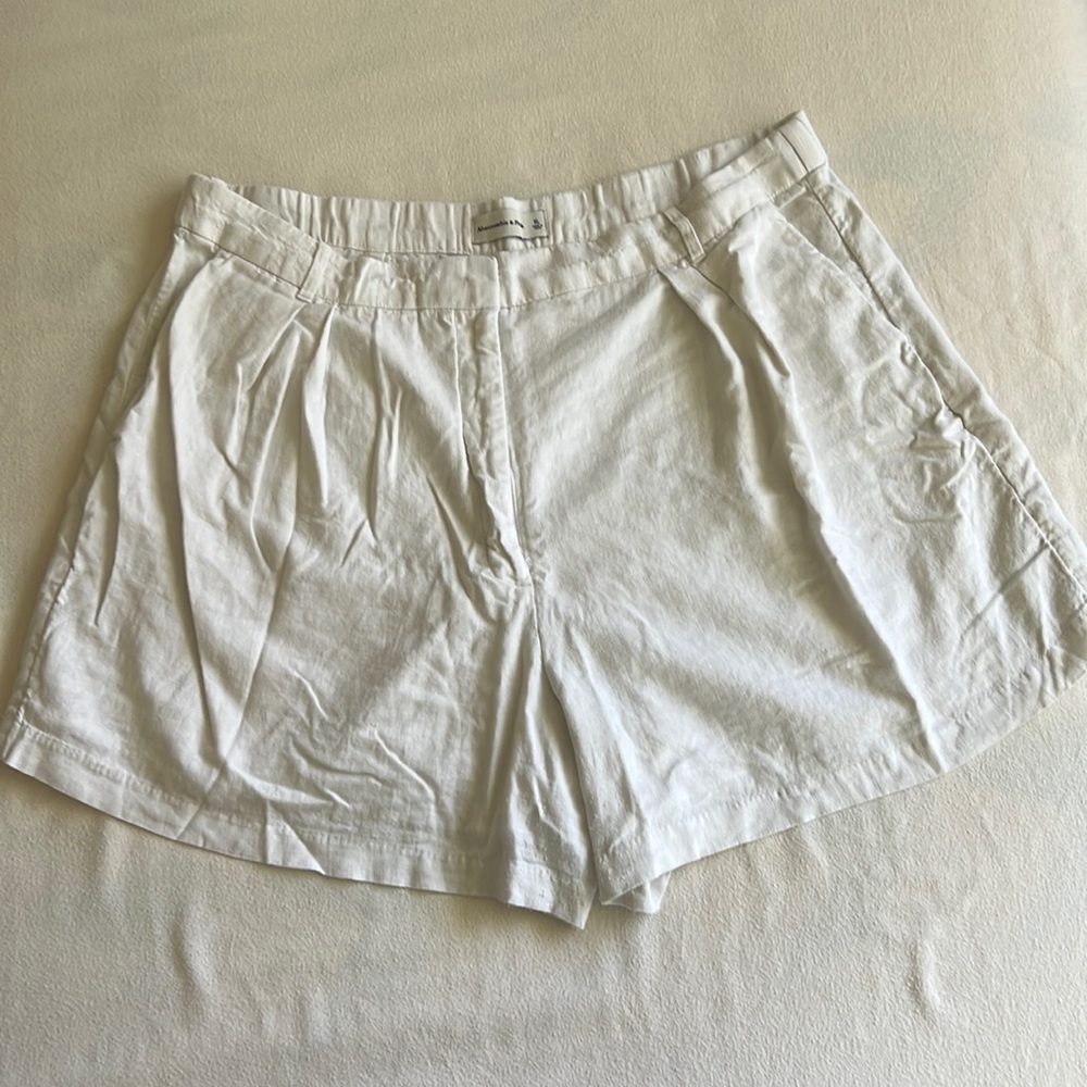 Abercrombie linen shorts size XL